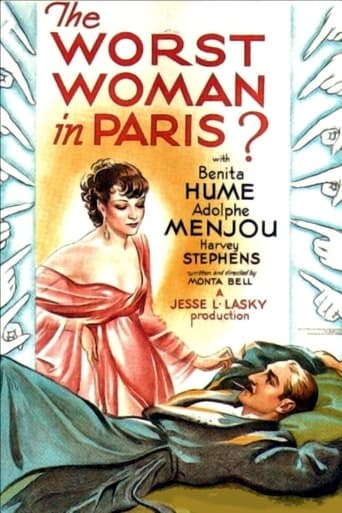 Poster of The Worst Woman in Paris?