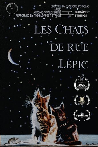 The Cats of Lepic Street Poster of The Cats of Lepic Street