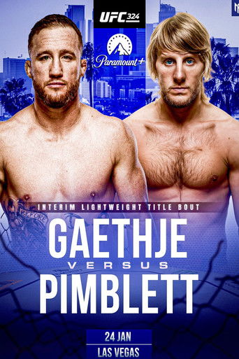 Poster of UFC 324: Gaethje vs. Pimblett
