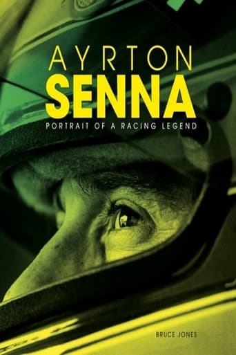 Poster of Ayrton Senna an Official Tribute to Senna 1960-1995
