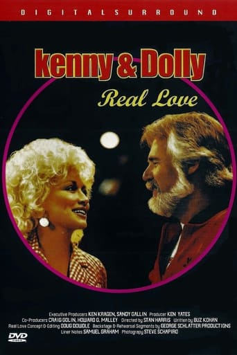 Poster of Dolly Parton and Kenny Rogers - Real Love