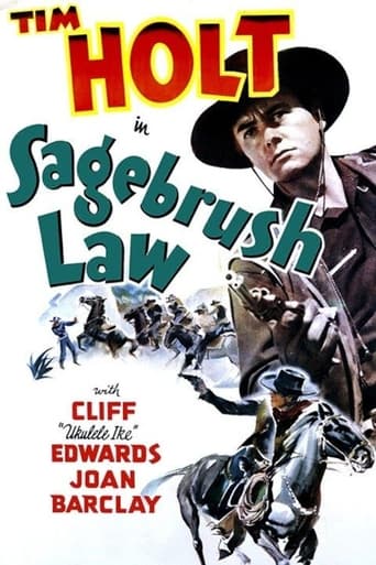 Poster of Sagebrush Law