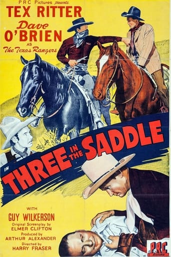 Poster of Three in the Saddle