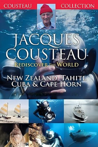 Poster of Jacques Cousteau: Rediscover the World | New Zealand, Tahiti, Cuba, & Cape Horn