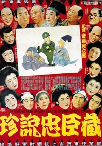 Poster of 珍説忠臣蔵