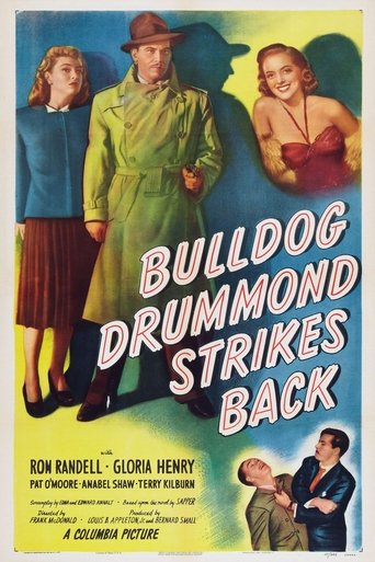 Poster of Bulldog Drummond Strikes Back