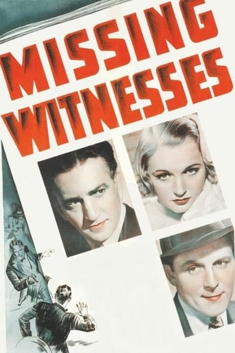 Poster of Missing Witnesses