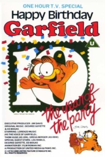 Poster of Happy Birthday Garfield