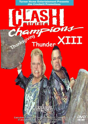 Poster of WCW Clash of The Champions XIII: Thanksgiving Thunder