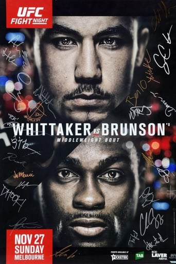 Poster of UFC Fight Night 101: Whittaker vs. Brunson