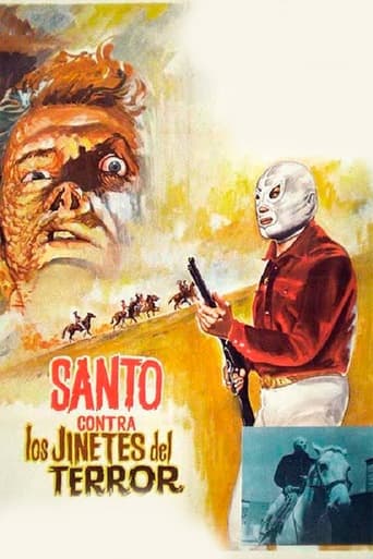 Poster of Santo vs. The Riders of Terror