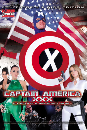 Poster of Captain America XXX: An Extreme Comixxx Parody