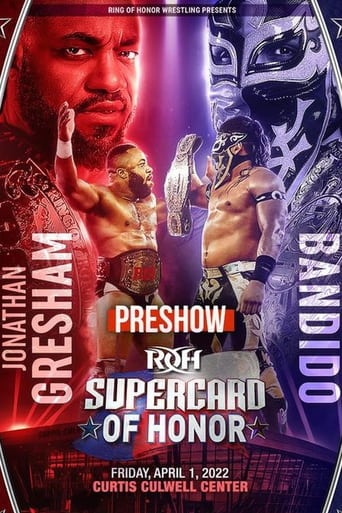 Poster of ROH: Supercard of Honor Pre Show