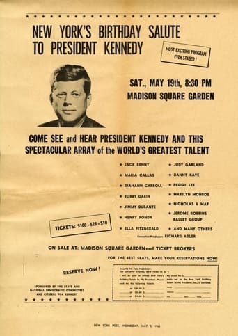 Poster of President Kennedy's Birthday Salute