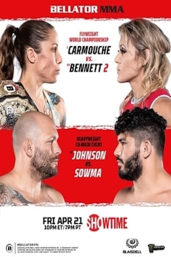 Poster of Bellator 294: Carmouche vs. Bennett 2