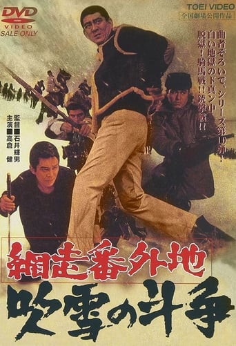 Poster of A Story from Abashiri Prison—Duel in Snow Storm