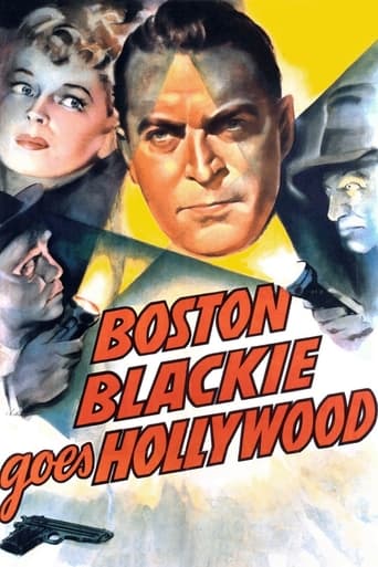 Poster of Boston Blackie Goes Hollywood