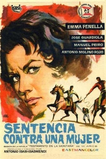 Poster of Sentencia contra una mujer