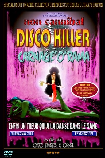 Poster of Non-Cannibal Disco Killer Carnage-O-Rama