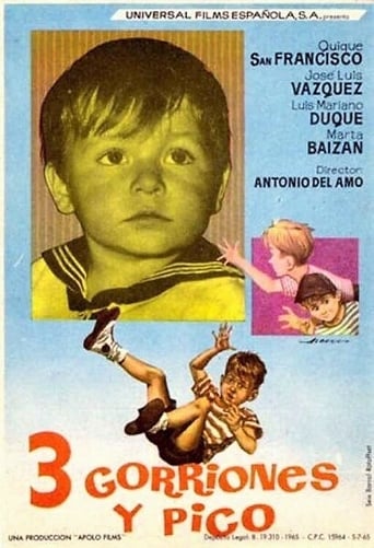 Poster of Tres gorriones y pico