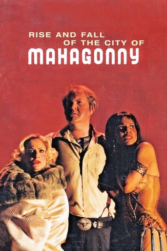 Poster of Rise and Fall of the City of Mahagonny