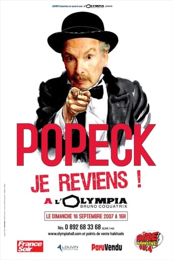 Poster of Popeck à l'Olympia