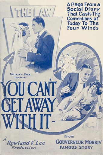 Poster of You Can't Get Away with It