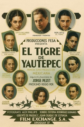 El tigre de Yautepec Poster of El tigre de Yautepec