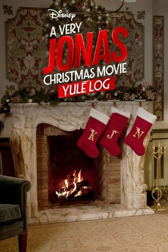 Poster of A Very Jonas Christmas Movie Yule Log