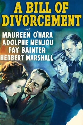 Poster of A Bill of Divorcement