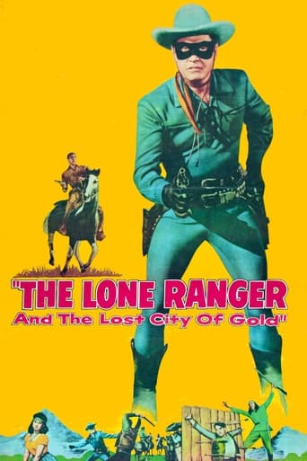 Poster of The Lone Ranger and the Lost City of Gold