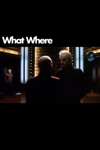 What Where Poster of What Where