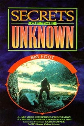 Poster of Secrets of the Unknown: Big Foot