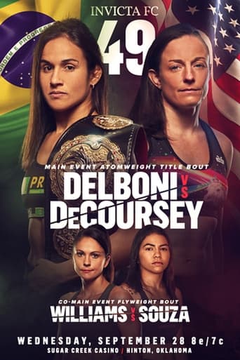 Poster of Invicta FC 49: Delboni vs. DeCoursey