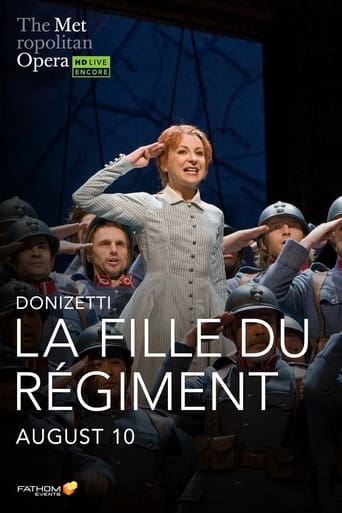 Poster of The Metropolitan Opera: La Fille du Régiment