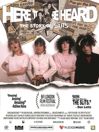 Poster of Here to be Heard: The Story of The Slits