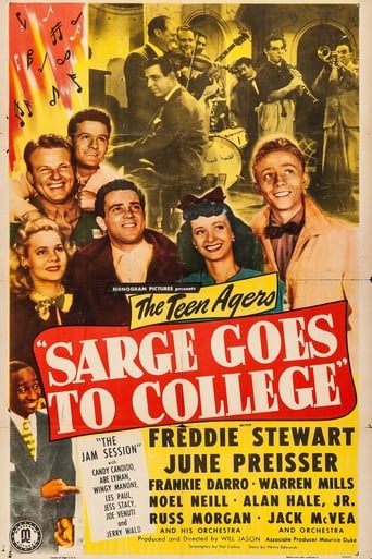 Poster of Sarge Goes to College