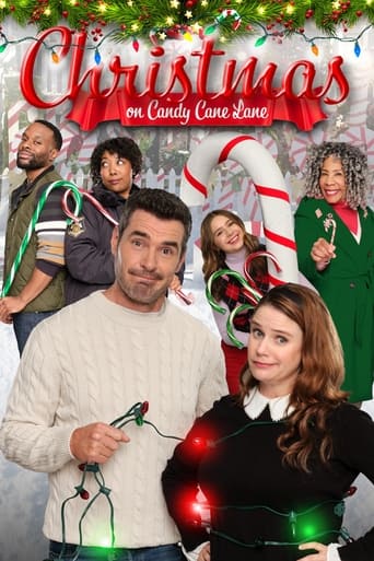 Poster of Christmas on Candy Cane Lane