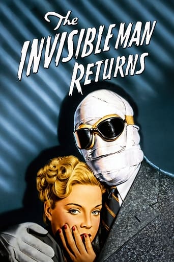 Poster of The Invisible Man Returns