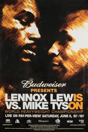 Poster of Lennox Lewis vs. Mike Tyson
