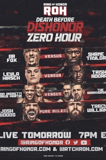 Poster of ROH: Death Before Dishonor Zero Hour