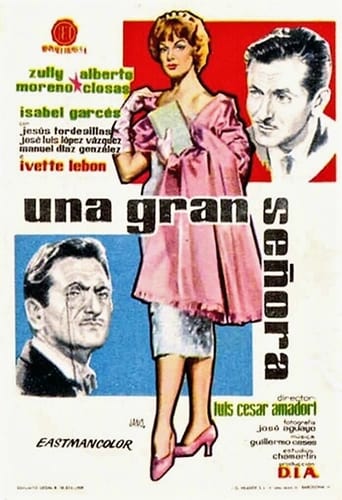 Poster of Una gran señora