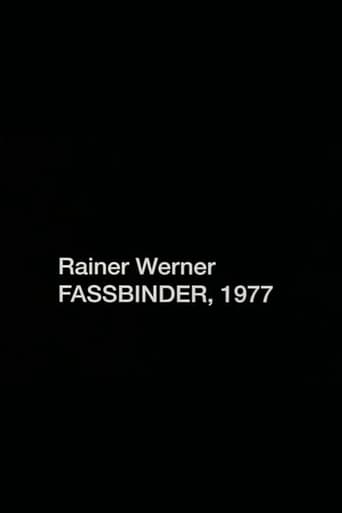 Poster of Rainer Werner Fassbinder, 1977