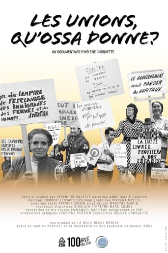 Poster of Les unions qu'ossa donne?