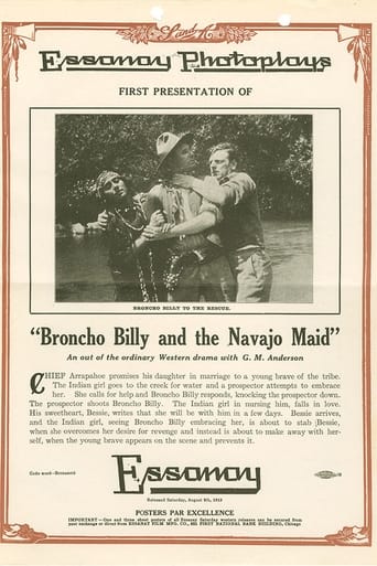 Poster of Broncho Billy and the Navajo Maid