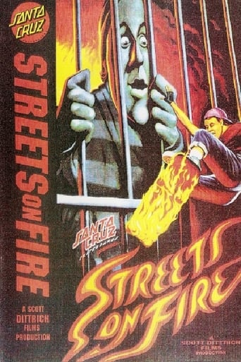 Poster of Santa Cruz Skateboards - Streets On Fire