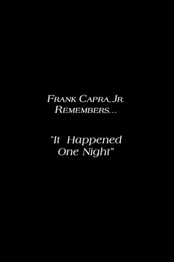 Poster of Frank Capra Jr. Remembers: 'It Happened One Night'