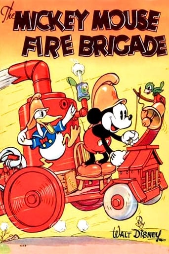 Poster of Mickey's Fire Brigade