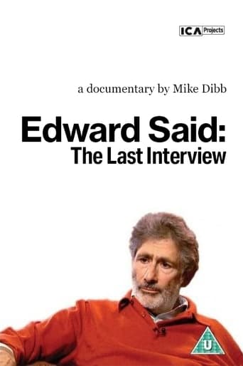 Poster of Edward Said: The Last Interview