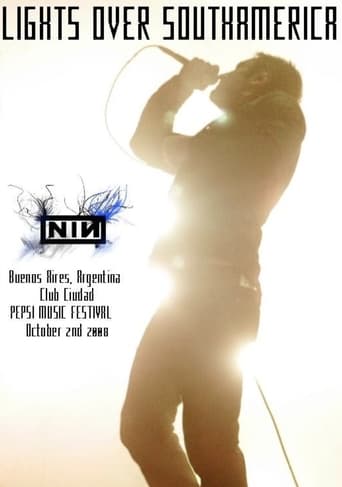 Poster of Nine Inch Nails - Lights Over South America